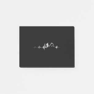 Post-it® Cyclisme Heartbeat Course Vélo de montagne Vélo