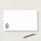 Post-it® Cycliste n° 1 (Sur un bureau)