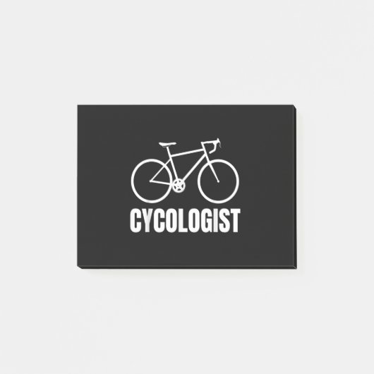 Post-it® Cycologiste Funny Vélo cadeau (Devant)
