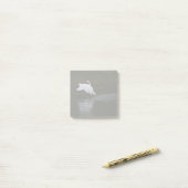 Post-it® Cygne trompette (Sur un bureau)