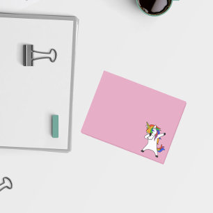 Post-it® Dabbing Rainbow Unicorn mou