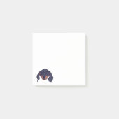Post-it® Dachshund chien Portrait (Devant)