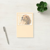 Post-it® Dachshund (Longhaerien) Peinture - Art Chien origi (Bureau)