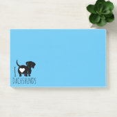Post-it® Dachshund Love (Bureau)