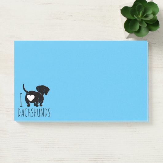 Post-it® Dachshund Love (Bureau)