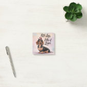Post-it® Dachshund Petits Jambes Beaucoup d'amour (Bureau)