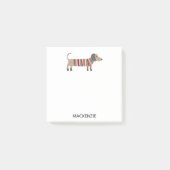 Post-it® Dachshund Sausage Chien Personnalisé (Devant)