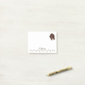 Post-it® Dachshund Sausage Chien Post-it personnalisée Note (Sur un bureau)