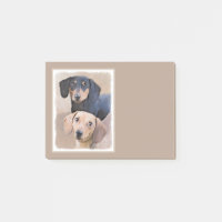Dachshund (Smooth) Peinture - Art Chien original