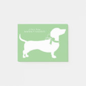 Post-it® Dachshund Wiener Dog Puppy Post-it Notes (Devant)