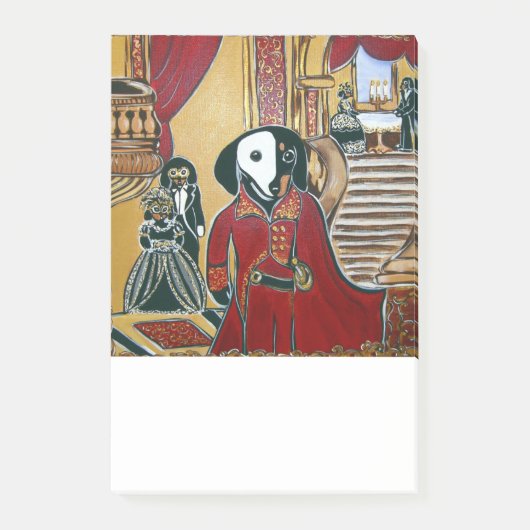 POST-IT® DACKEL DÉGUISEMENT (Devant)