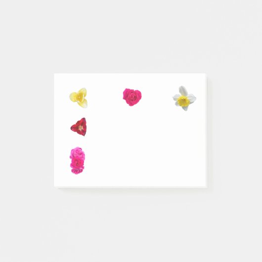 Post-it® Daffodil, Tulips and Roses (Devant)