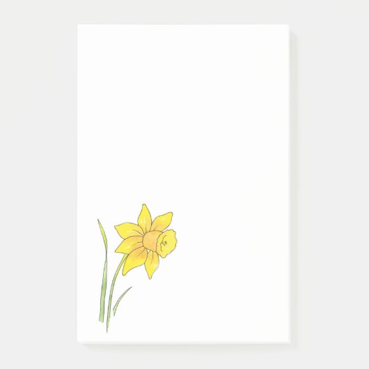 Post-it® Daffodique aquarelle (Devant)