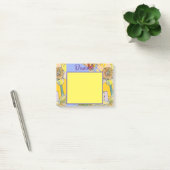 Post-it® Daffodique Aquarelle Art Femmes Nom Post It Notes (Bureau)