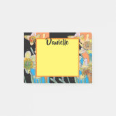 Post-it® Daffodique Aquarelle Art Femmes Nom Post It Notes (Devant)
