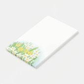 Post-it® Daffodiques jaunes et blanches printemps (Incliné)