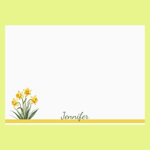 Post-it® Daffodiques Personnalisez avec votre nom