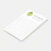 Post-it® Dahlia Dahlia Simple Élégant Botanique À Faire (Incliné)