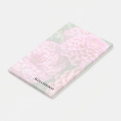 Post-it® Dahlias roses modernes (Incliné)