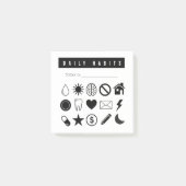 Post-it® Daily Habit Tracker Publier ses Post-it Notes (Devant)