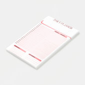 Post-it® Daily Planner Post it note Pad (Incliné)
