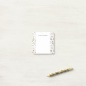 Post-it® Dainty Floral (Sur un bureau)