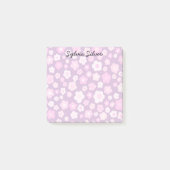Post-it® Daisées Motif CUSTOM Chic Monogramme Personnalisé (Devant)