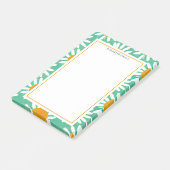 Post-it® Daisies d'art populaire Floral (Incliné)