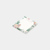 Post-it® Daisies Lilies Moderne Aquarelle Nom personnalisé (Incliné)