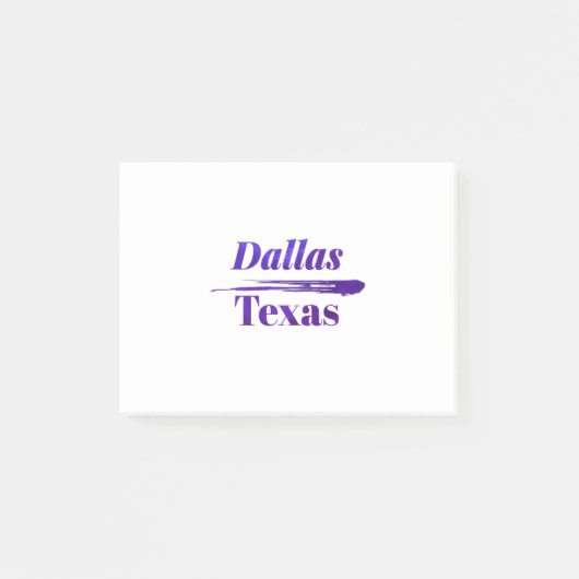 Post-it® Dallas Texas (Devant)