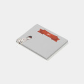 Post-it® Dalmatien avec peinture Casquette (Incliné)