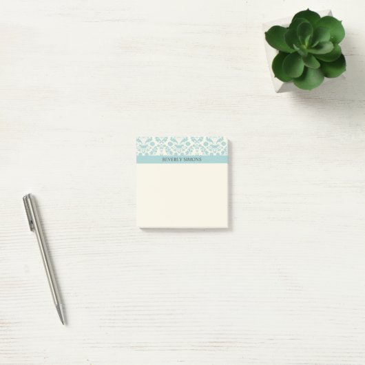 Post-it® Damas bleu clair (Bureau)
