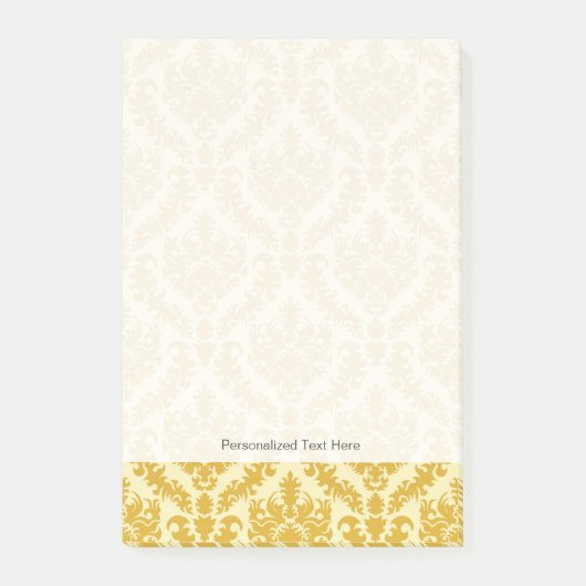 Post-it® Damassé d'or (Devant)