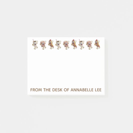 Post-it® Dancing 50's Food (Devant)