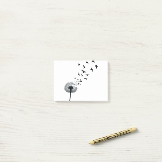 Post-it® Dandelion (Sur un bureau)