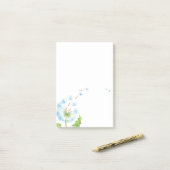 Post-it® Dandelion Wish (Sur un bureau)