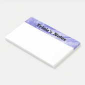 Post-it® Dandelions bleus Abstraits et lucioles (Incliné)