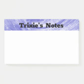 Post-it® Dandelions bleus Abstraits et lucioles (Devant)