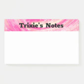 Post-it® Dandelions et lucioles rose Abstraits (Devant)