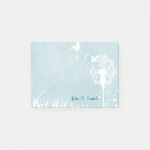 Post-it® Dandelions, papillons et Ciel bleu