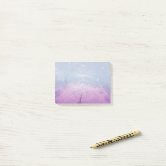 Post-it® Dandilion Semence Poster It Note Pad (Sur un bureau)
