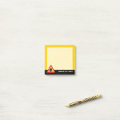 Post-it® Danger DJ au travail (Sur un bureau)