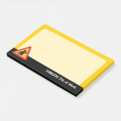 Post-it® Dangers DJ au travail (Incliné)