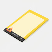 Post-it® Dangers DJ au travail (Incliné)