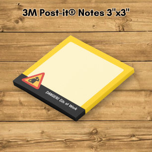 Post-it® Dangers DJ au travail