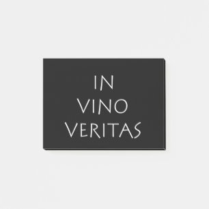 Post-it® Dans les veritas vino