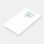 Post-it® Danse Animaux de forêt Noël Aquarelle (Incliné)