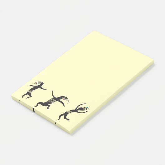 Post-it® Danse du Sud-Ouest Kokopelli (Incliné)