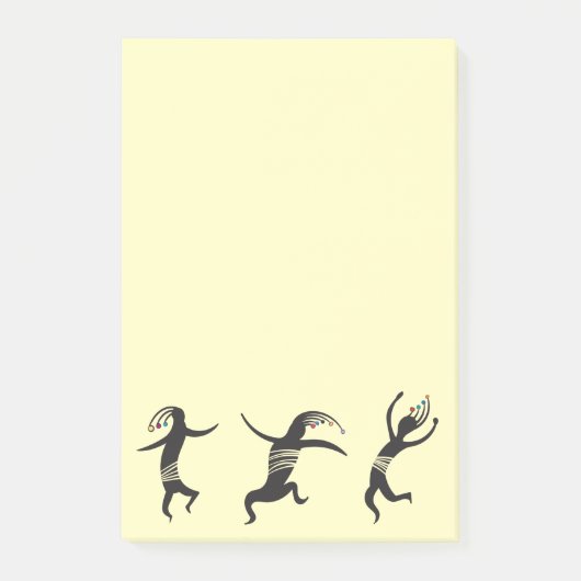Post-it® Danse du Sud-Ouest Kokopelli (Devant)