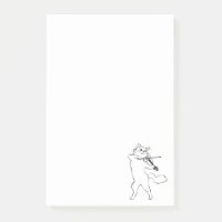 Danse vintage drôle de chat et violon de jeu